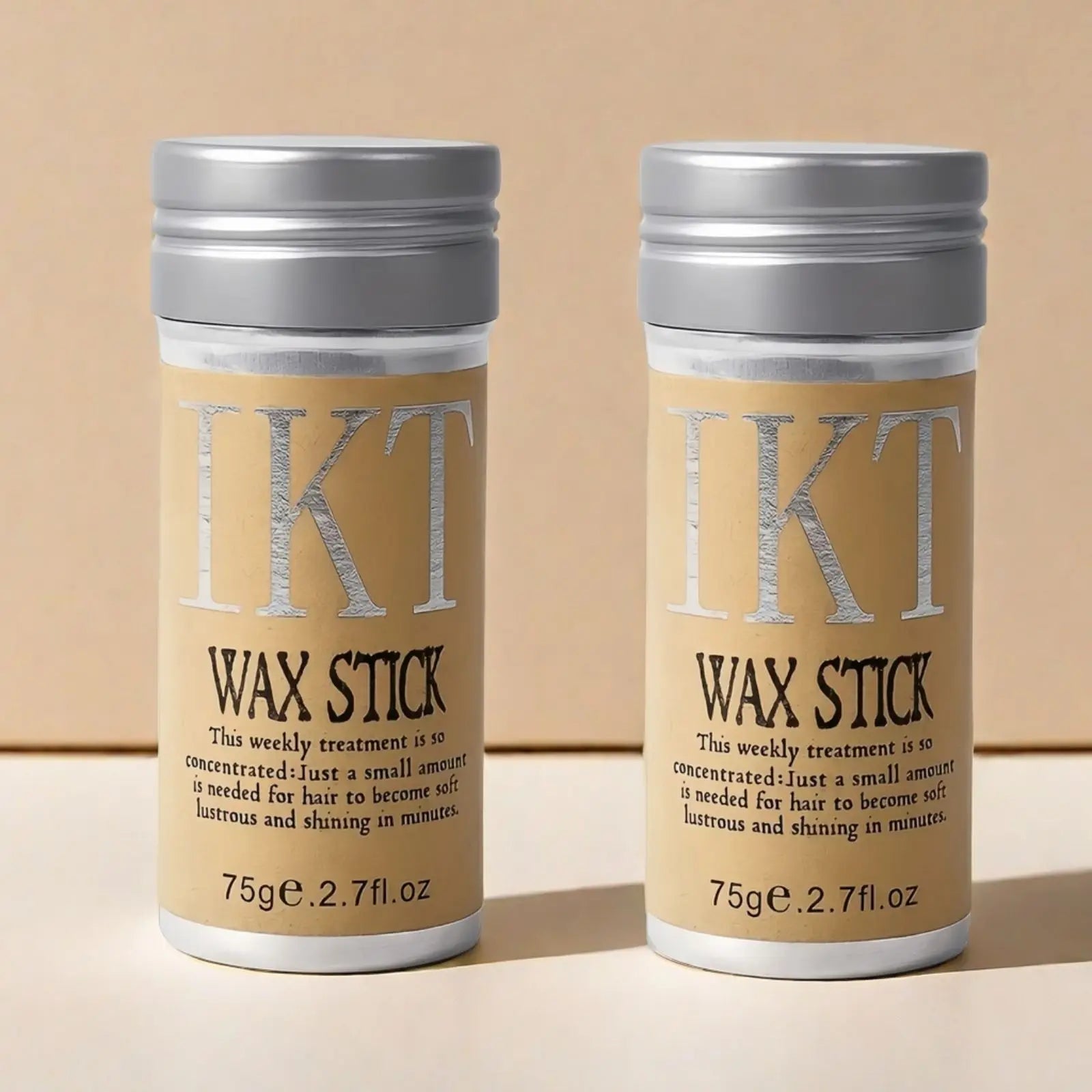 2/5Pcs Hair Wax Stick For Kids Women Slick Back Brushes Gel Pomade for Little Girls Toddler Flyaway Hair Wig Styling Accessories