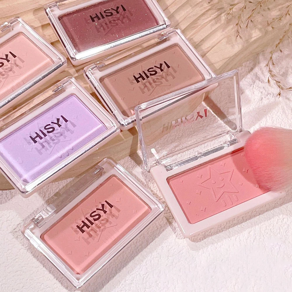 Single Color Blush Single Color Honey Powder Powder Natural Whitening Highlight Brightening Rouge 6 Colors Available