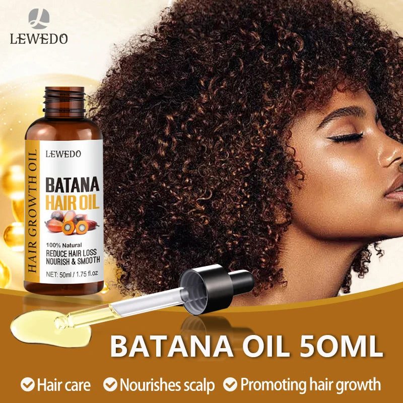 Hair Growth Batana Oil Serum Fast Growing Hair Essential Oil Beauty Hair Care Anti-Hair Loss Essence Natural Repair Damaged Hair