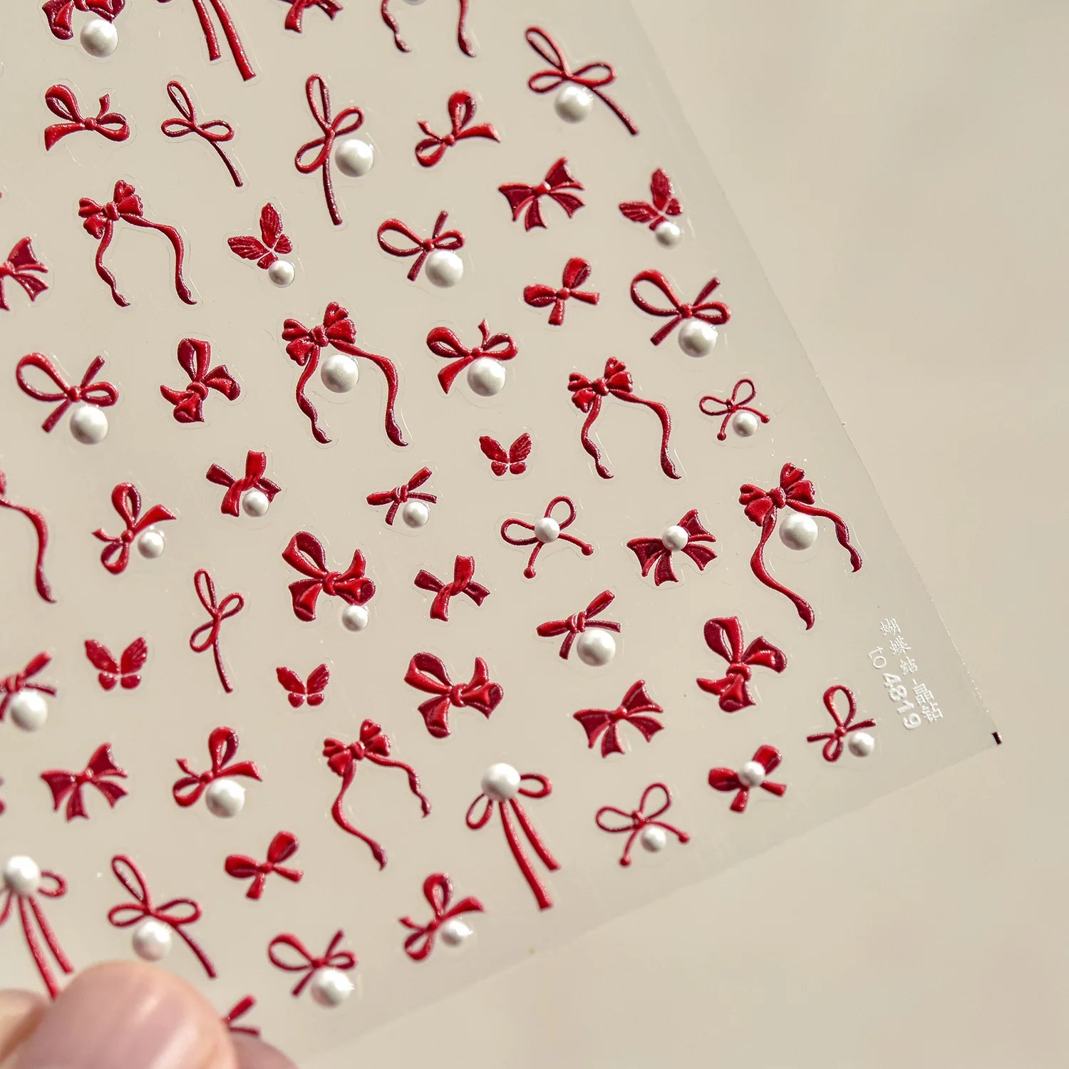 1pcs Crystal Diamond Nail Stickers 5D Laser Bowknot Star Moon Pearl Totem Heart 3D Adhesive Japanese Nail Art Decoration Sticker