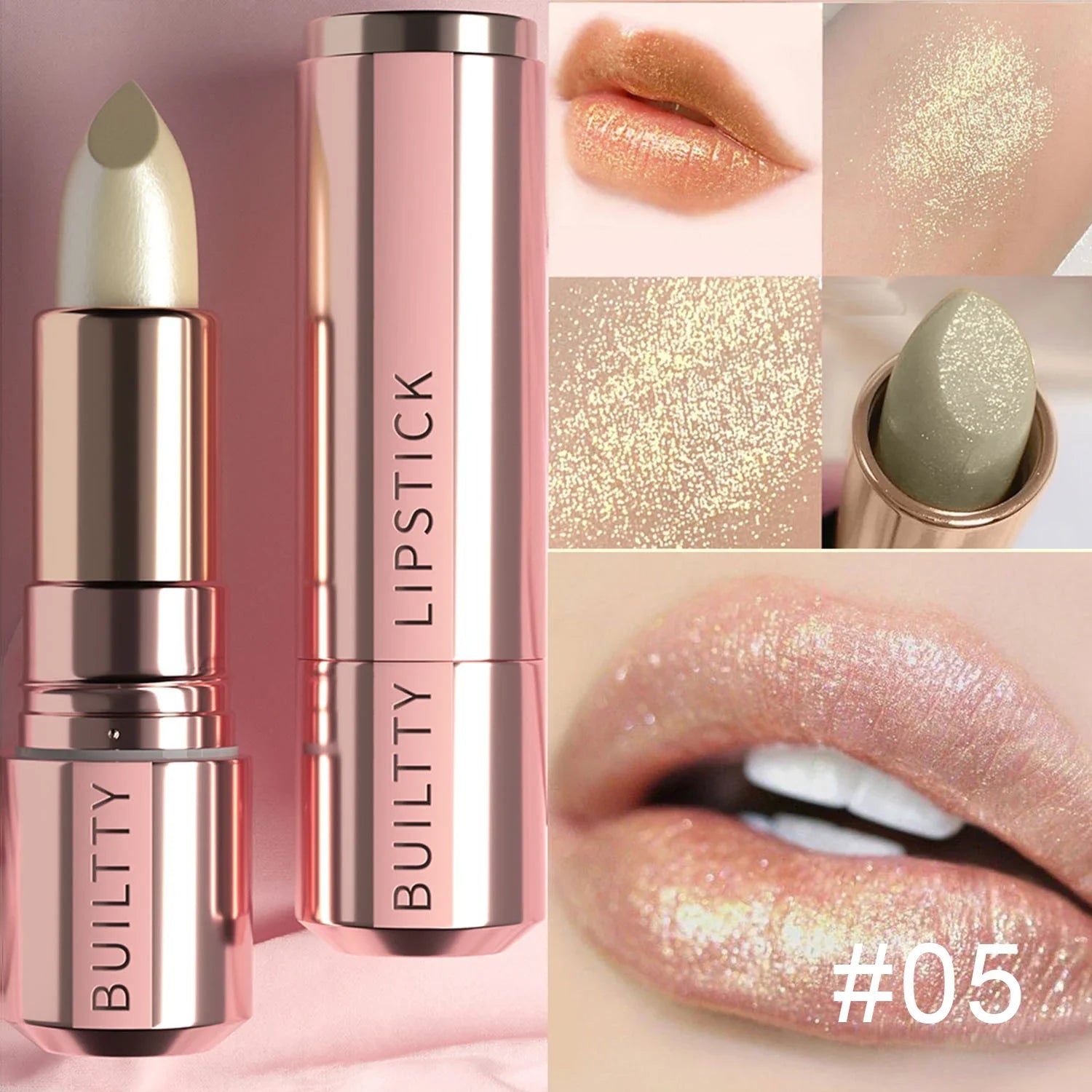 Matte Lipsticks Long Lasting Pink Red Lipstick Waterproof Natural Nude Moisturizing Hydrating High Pigmented Smooth Velvet
