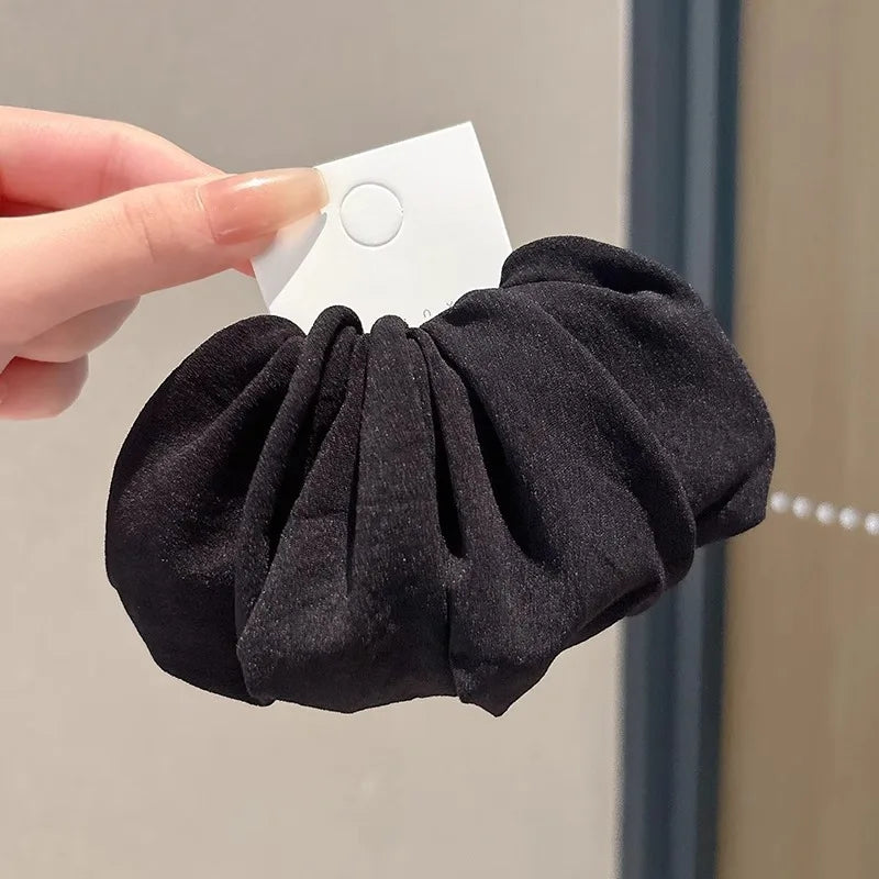 4 /5 Set Solid Widen Thicken Hair Band Ropes Women Ponytail Holder Hair Tie Scrunchies Fashion Hair Accessories