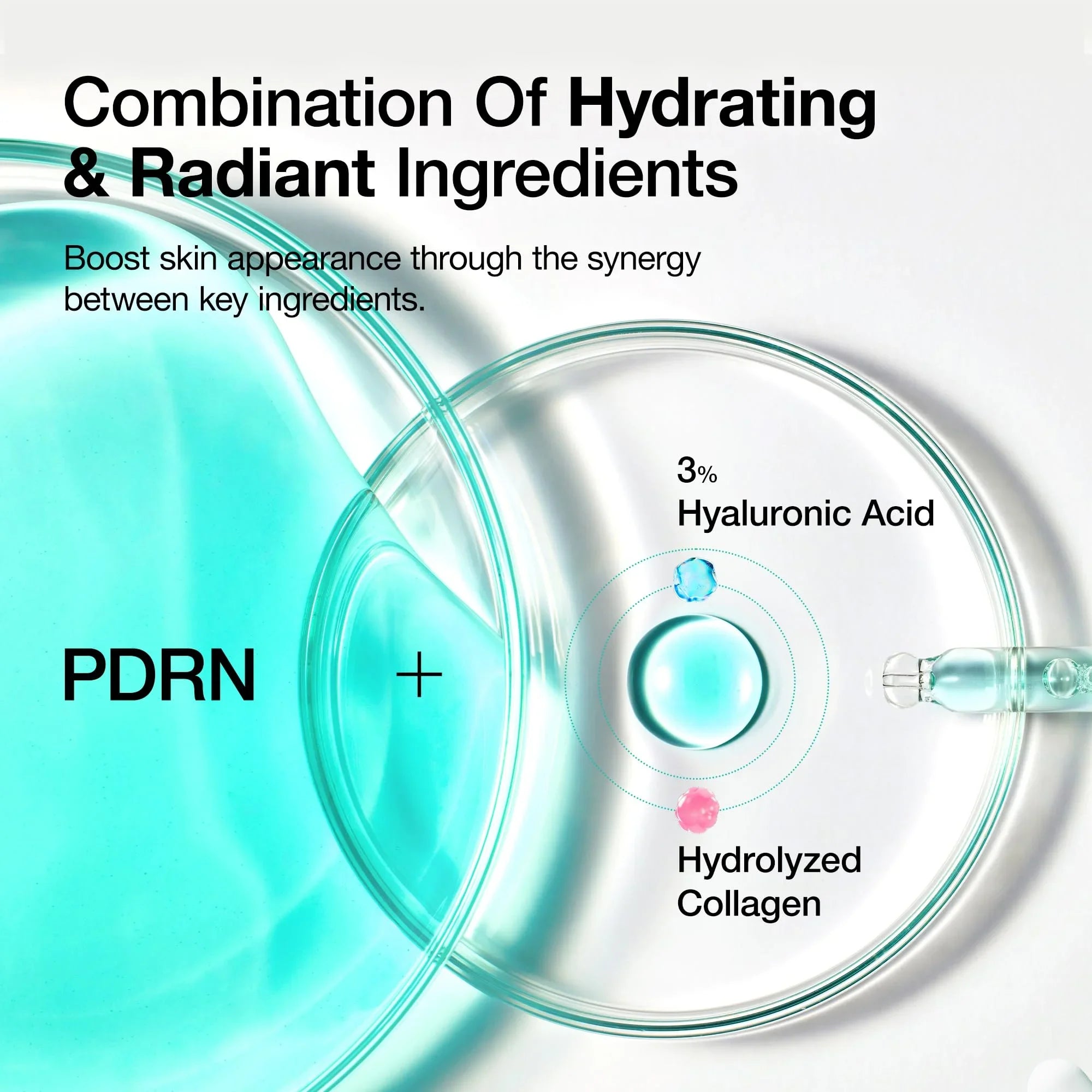 Anua PDRN Hyaluronic Acid 100 Capsules Serum, Revitalizing Face Serum, Hyaluronic Acid, Moisturizing, Korean Skincare