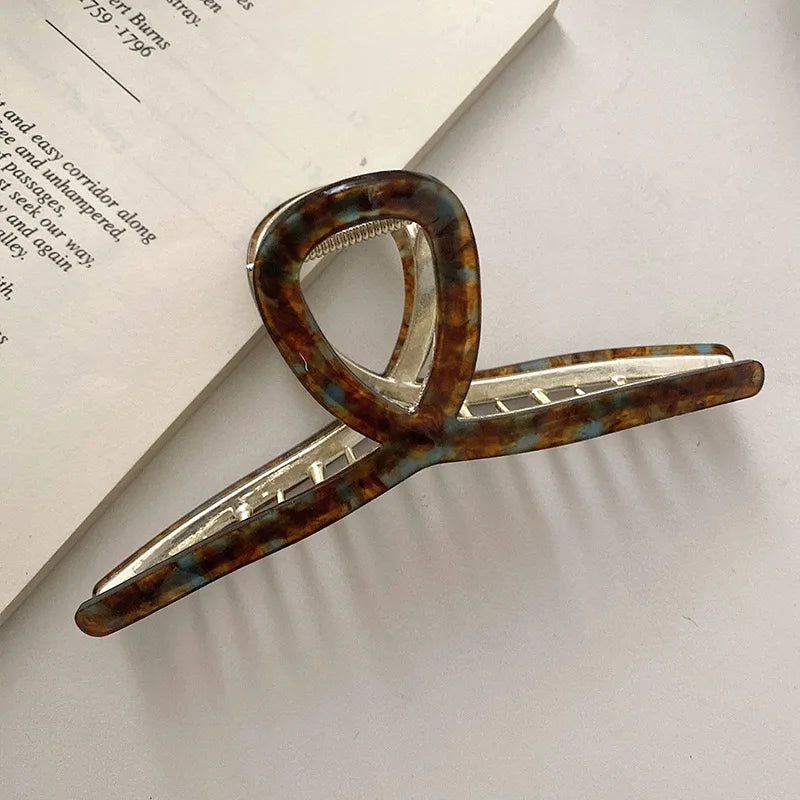 versized Hair Claw Clips - Elegant & Cute Large Hair Clips for Women, Non-Slip French Barrette