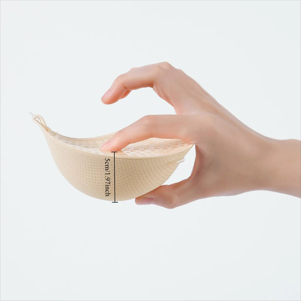 Strapless Bra for Women 5CM Reusable Nipple Tape Breathable Breast Stickers for Small Breasts Push Up Bra