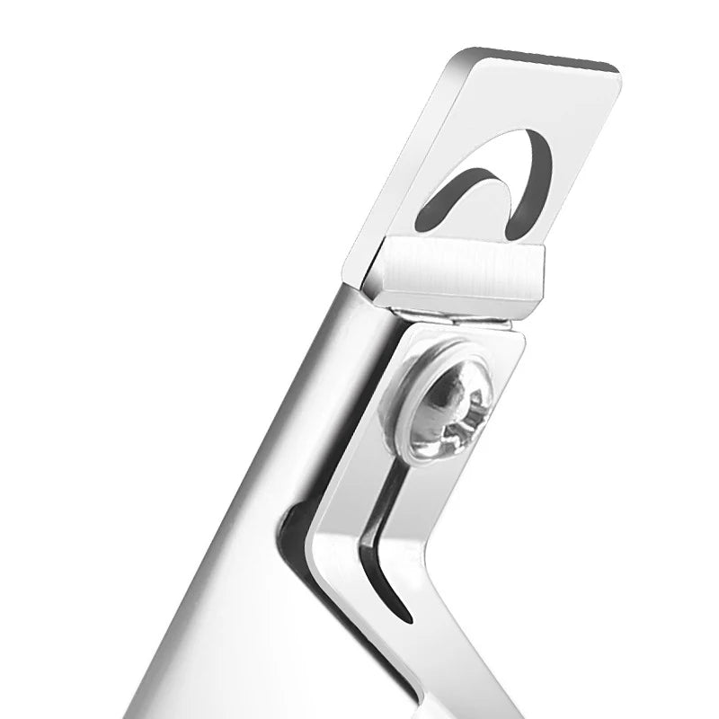 3 Colors U Word Cutting Nail Art Clippers French False Nail Tips Edge Cutters Stainless Steel Trimmers DIY Manicure Tool