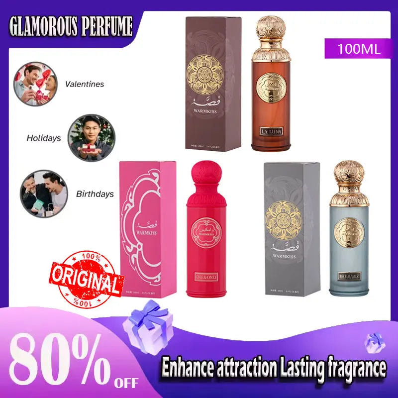 Arabian Only Long Lasting Perfume 100ml Men And Women Woody Floral Fruity Brand Body Spray High Quality Dating Eau De Toilette