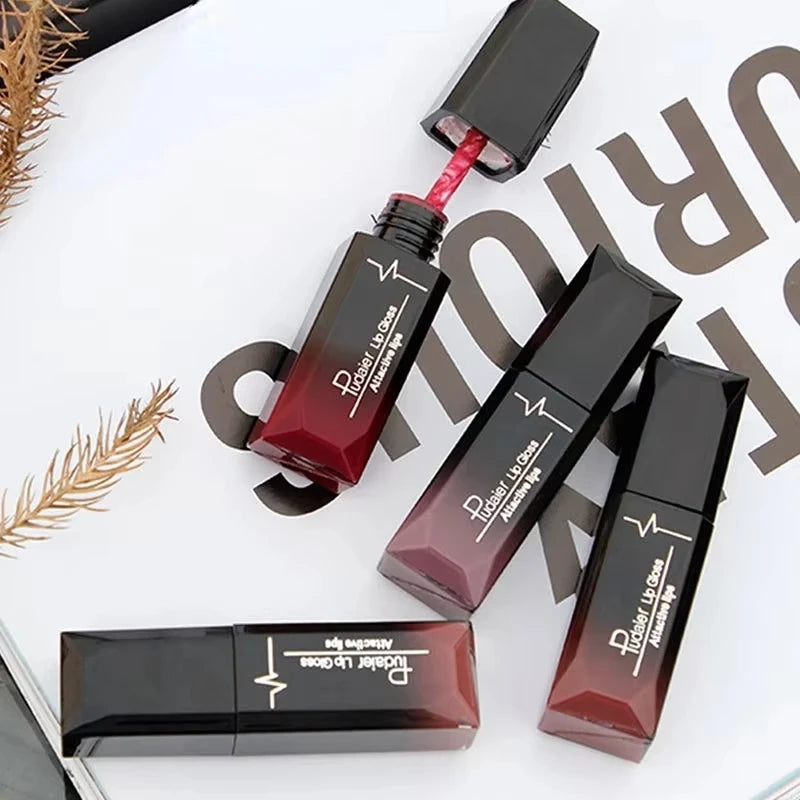 Long Lasting Velvet Matte Liquid Lipstick Waterproof 17 Colors Non Stick Cup Kissproof Lip Tint Gift for Women