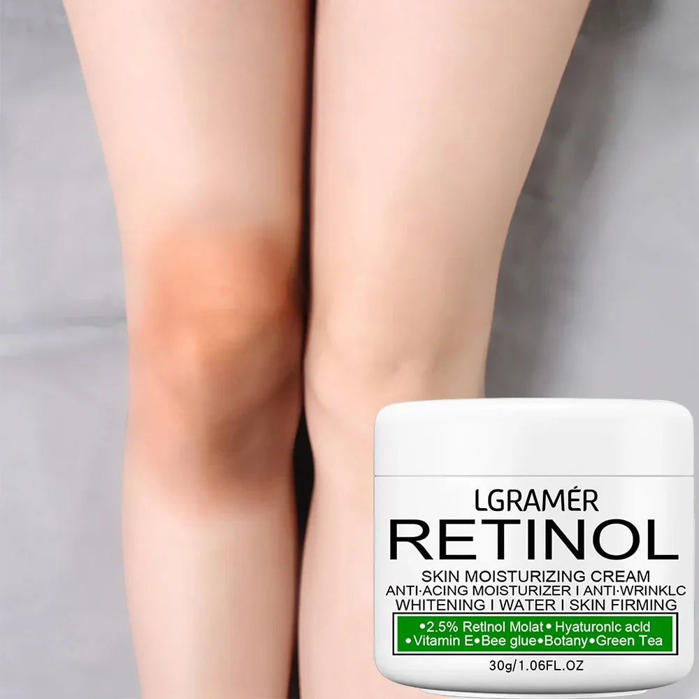 LGRAMER Retinol Brightening Cream for Private Part Brighten Dark Skin Permanent for The Whole Body Underarm Elbow Knee Buttocks