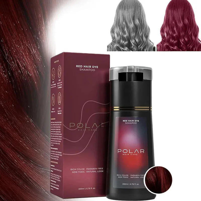 3-in-1 Hair Dye Shampoo  Quick Color Shampoo White Hair Quick Blackening Shampoo Oil Control Fluffy Shampoo Product Nourish Hair