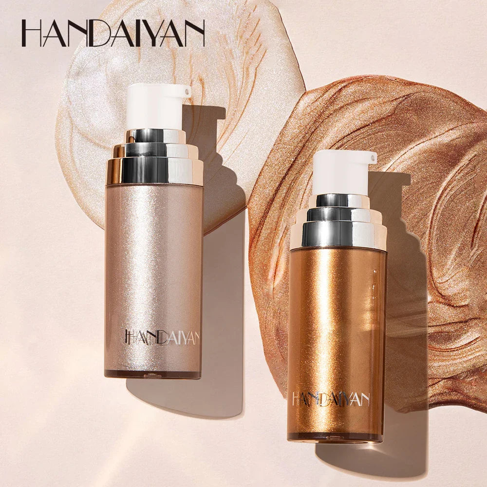 HANDAIYAN Face Highlighter Lotion Summer Beach Sexy Full Body Glow Body Highlighter