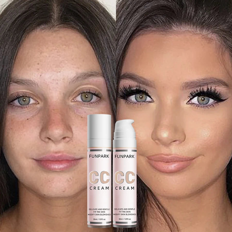 8 Colors 1Pc Liuqid-based Full Coverage Foundation Waterproof CC Cream Long Lasting Correct Redness Foundation Korean Makeup