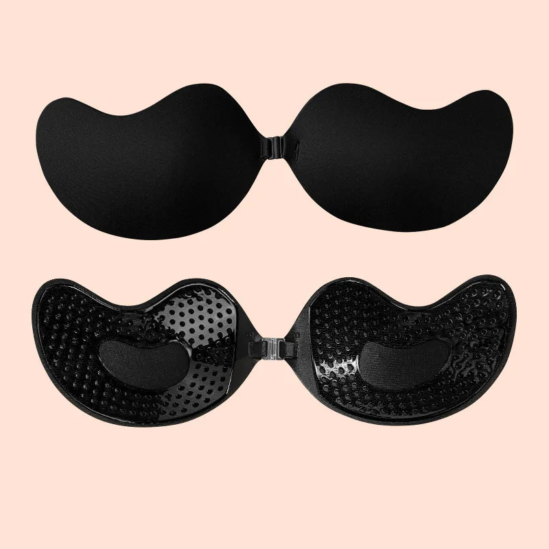 Invisible Strapless Adhesive Stick Bra Breast Tape Push Up Bras Women Lingerie Seamless Silicone Nipple Covers Bralette Pasties
