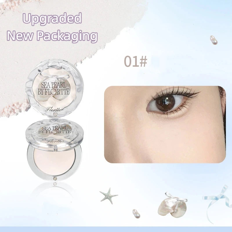 FLORTTE BUNNY Monochrome highlighting powder Naturally Brightening Facial Blush Cream High Gloss Face Blusher Makeup Cosmetics