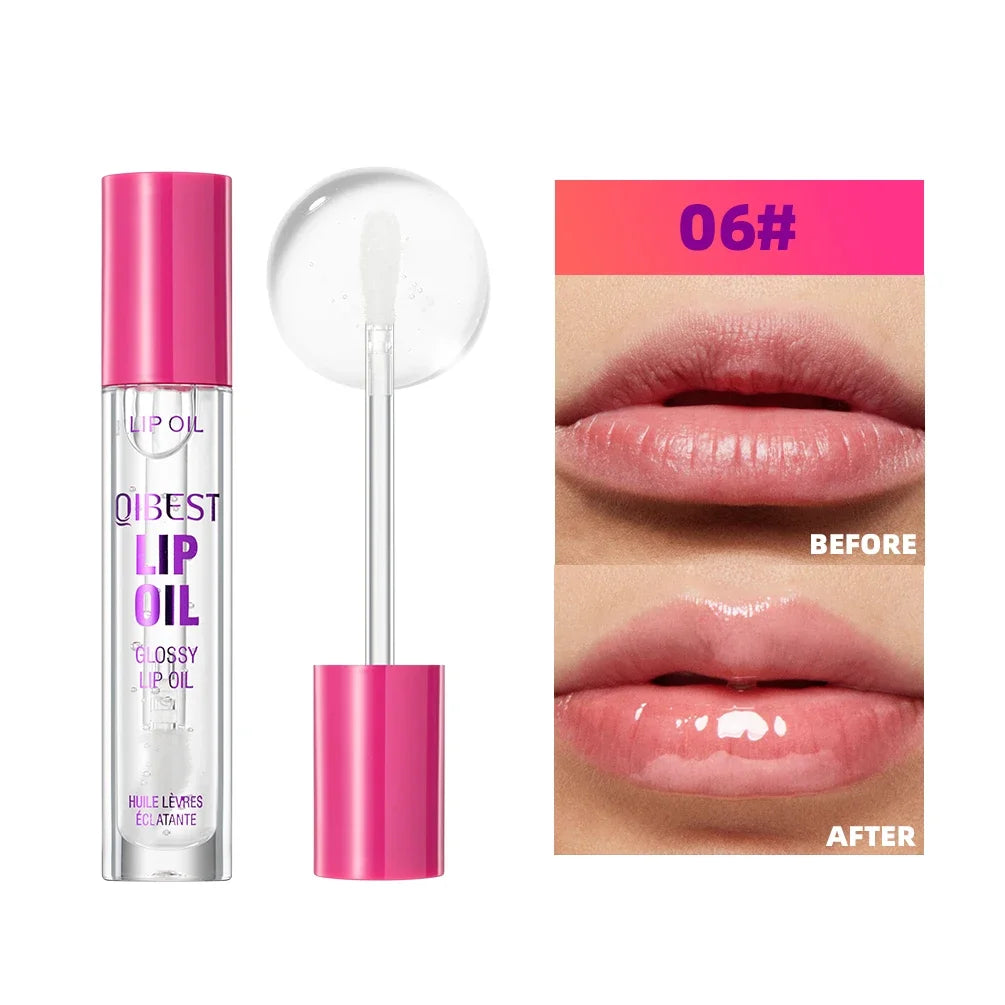 QIBEST Lip Liner Peel Off Tattoo Lipgloss Waterproof Lasting Lip Tint Red Brown Not Easy Fade Lip Stain Outline Contour Makeup