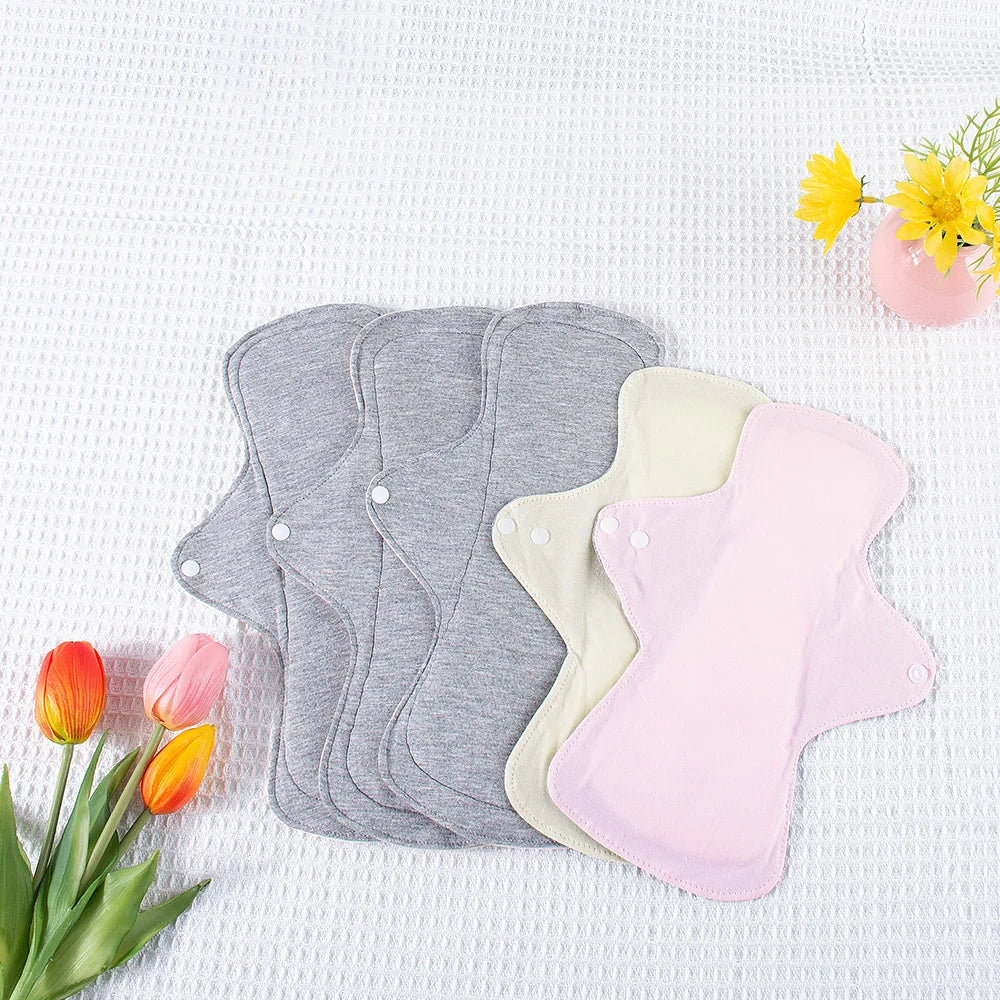 AIO Leak-Proof & Waterproof Washable Incontinence Sanitary Pads Women's Period pads Urine Proof Underwear Pads 2PCS