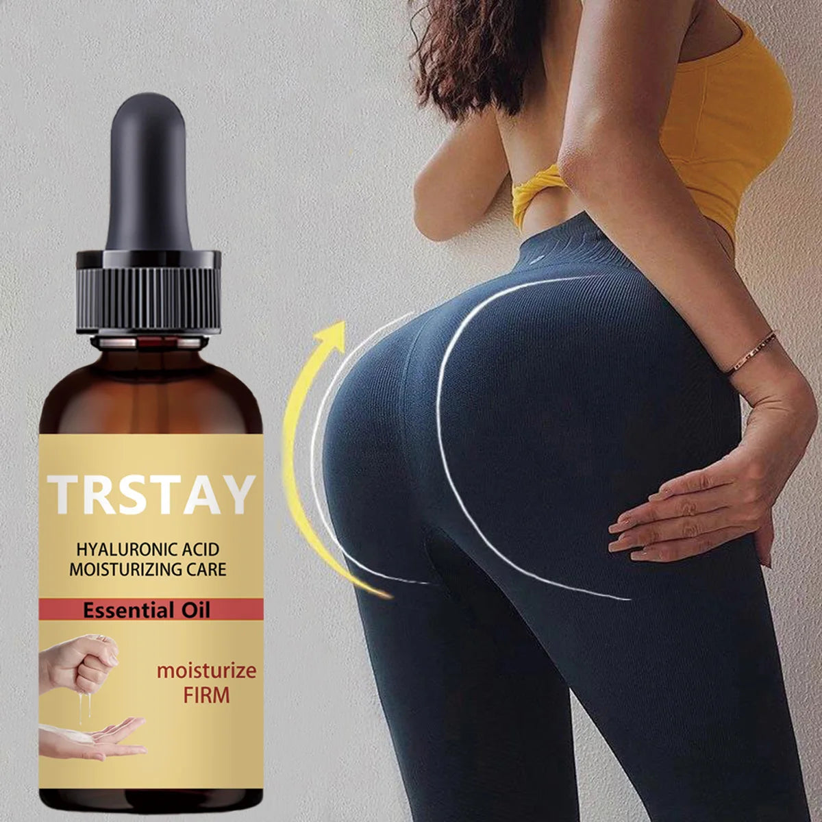 Hip Lift Up Buttock Enhancement Oil Essence Essential Oils Cream Ass Lifting Up Sexy Lady Hip Lift Up Butt Buttock Enhance
