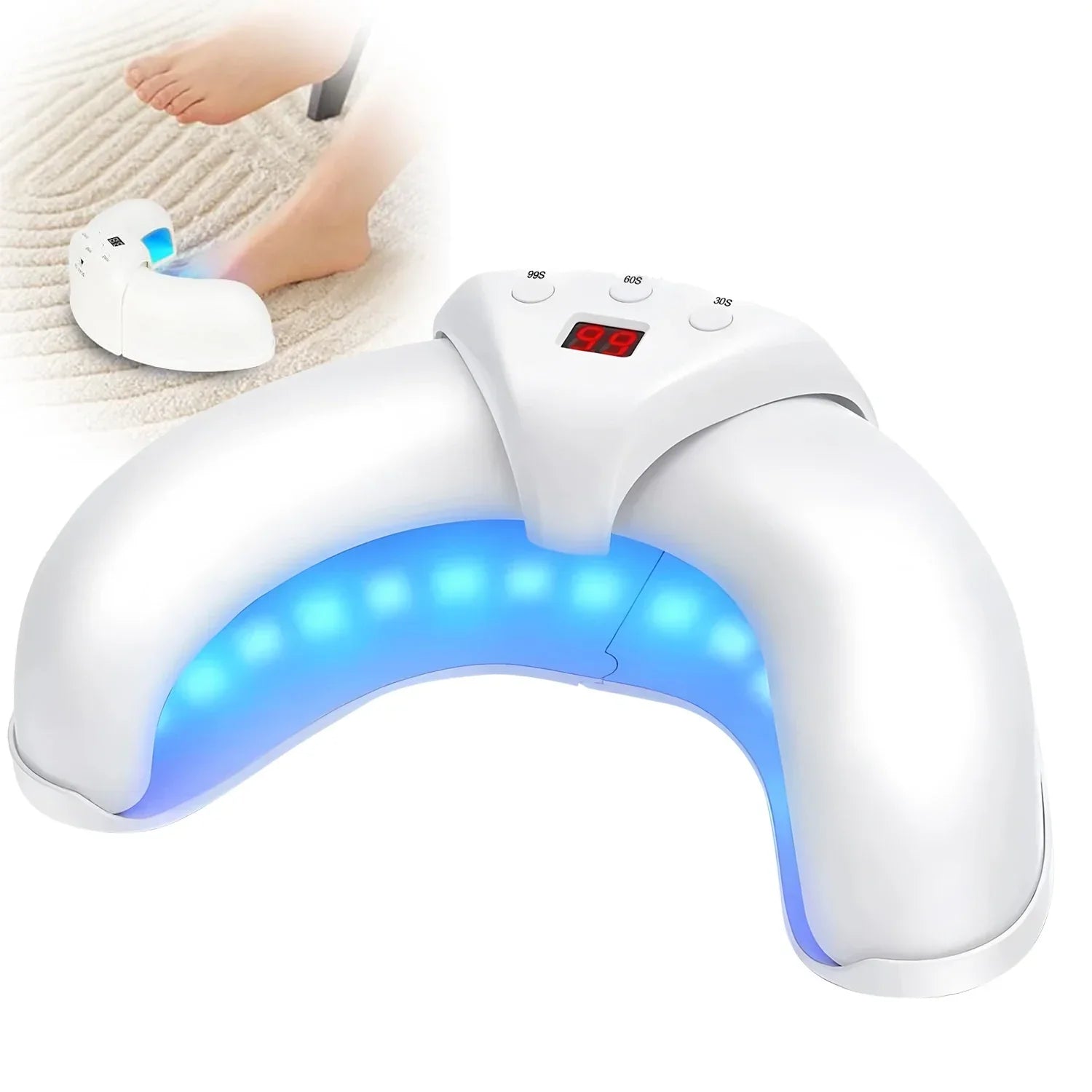 Nail Fungus Laser Treatment Device Fingernail Fungus Treat Onychomycosis Therapy Effectively Remove Onychomycosis Grow Toe Nail
