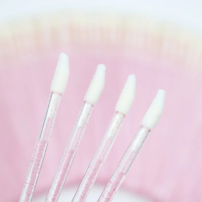 200pcs Disposable Brushes Set Mascara Wands Lip Brushes Microbrush Applicator Swab for Eyelash Extension Eyebrow Makeup Tools