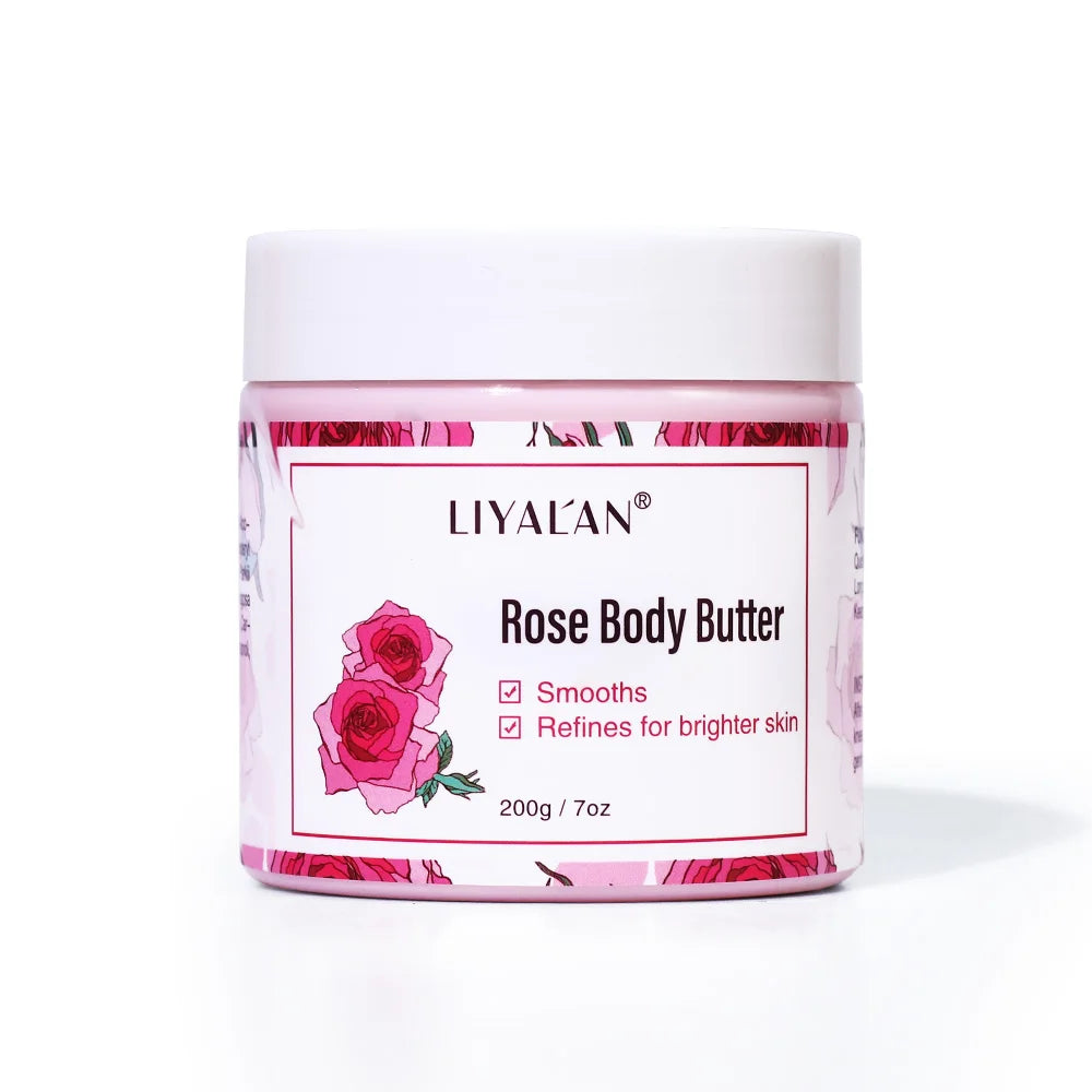 Shea Body Butter Soothes Dry Skin Nourish Moisturizer Smooth Rough Deep Hydration Cream Coconut Rose Mango Skin Care Body Lotion