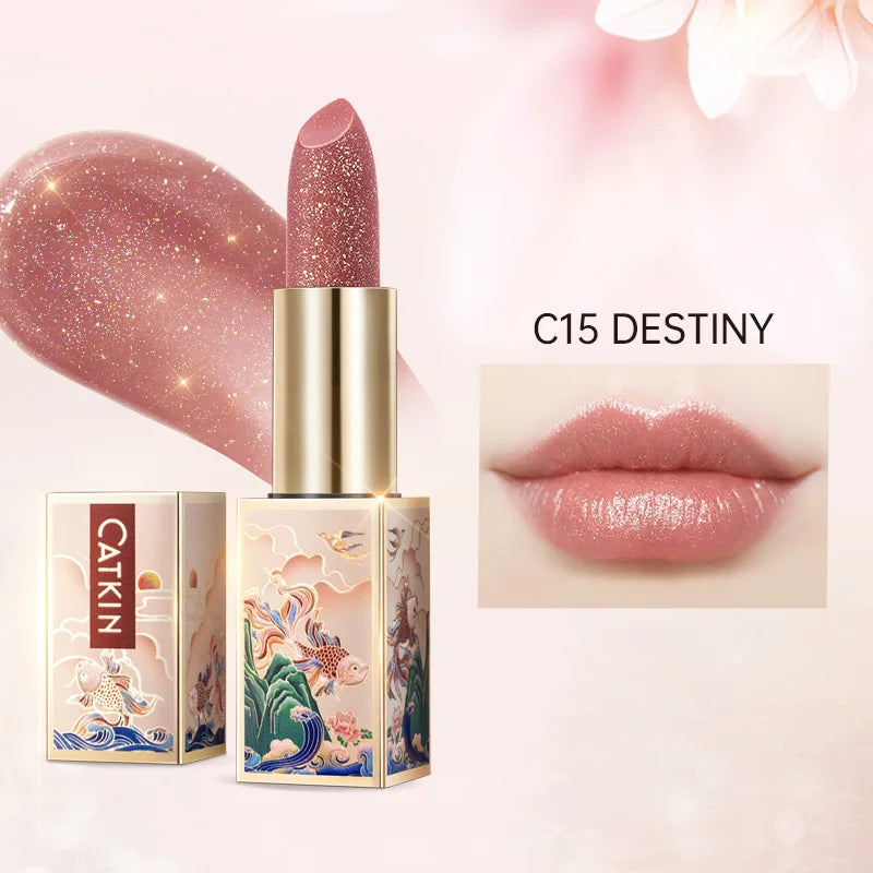 CATKIN Lip Balm – Moisturizing, Repairing Lip Skin, Pink Transparent Soothing Treatment for Soft & Healthy Lips