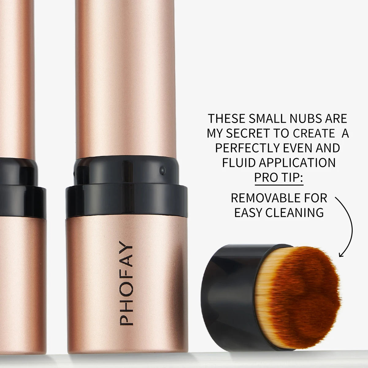 PHOFAY Contour Sticks, Highlighter Stick, Blush Stick, 3-Piece Cream Contour Set Including Contour Brush, Creates Facial Contour