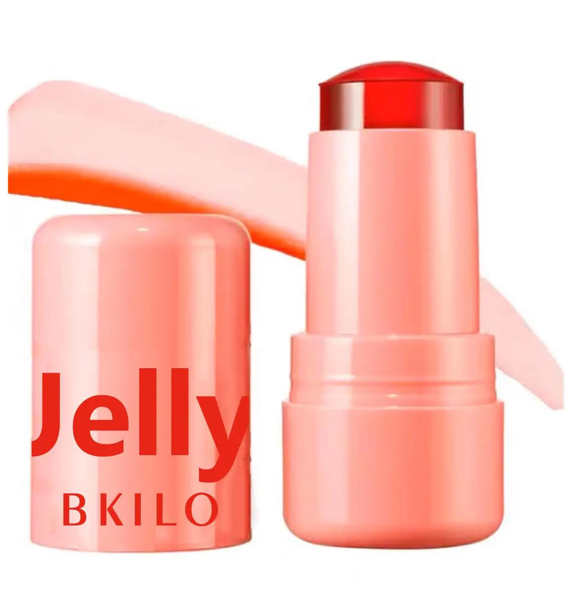 3-in-1 Milk Jelly Tint Facial Blusher Wand Moisturized Long Lasting Matte Rouge Cheek Contour Lipstick Sticker Beauty Makeup