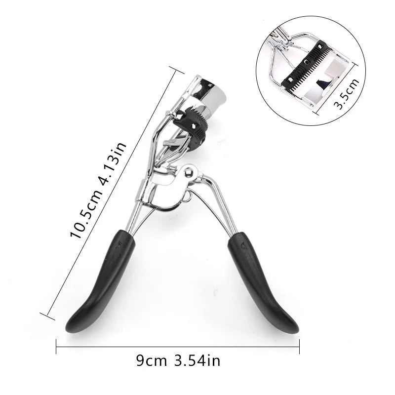 Eyelash Curler Natural Curl Beauty Tool Portable Stainless Steel False Eyelash Curling Clip Cosmetic Eyes Makeup Beauty Tools
