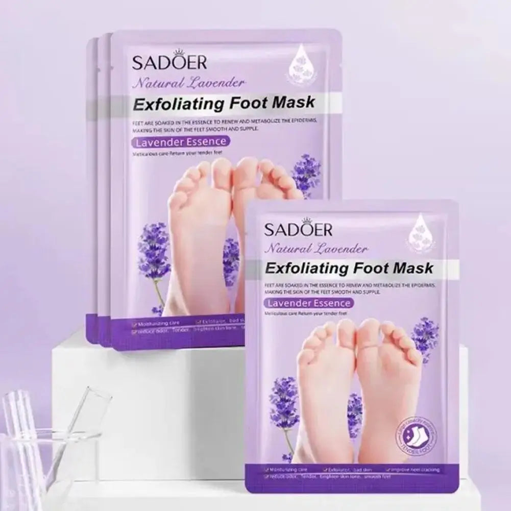 1 Pair Exfoliating Feet Mask Exfoliating Foot Peel Mask Socks Pedicure Peeling Dead Skin Remover Feet Mask Peel Moisturizing