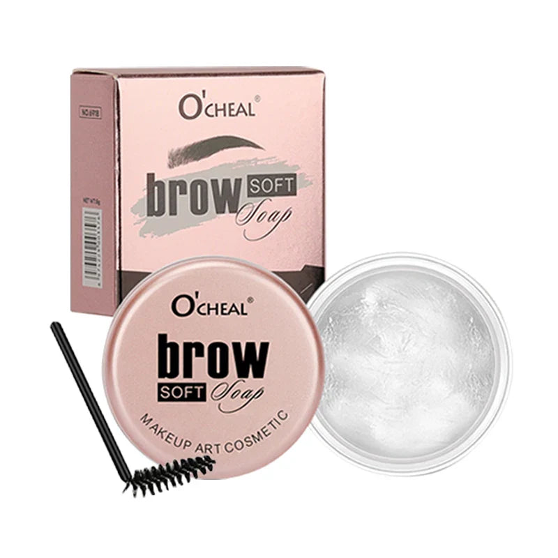 Eyebrow Styling Gel 3D Feathery Brow Wax – Waterproof, Long-Lasting, Easy-to-Wear Shaping Gel for Natural Sculpted Eyebrows Makeup