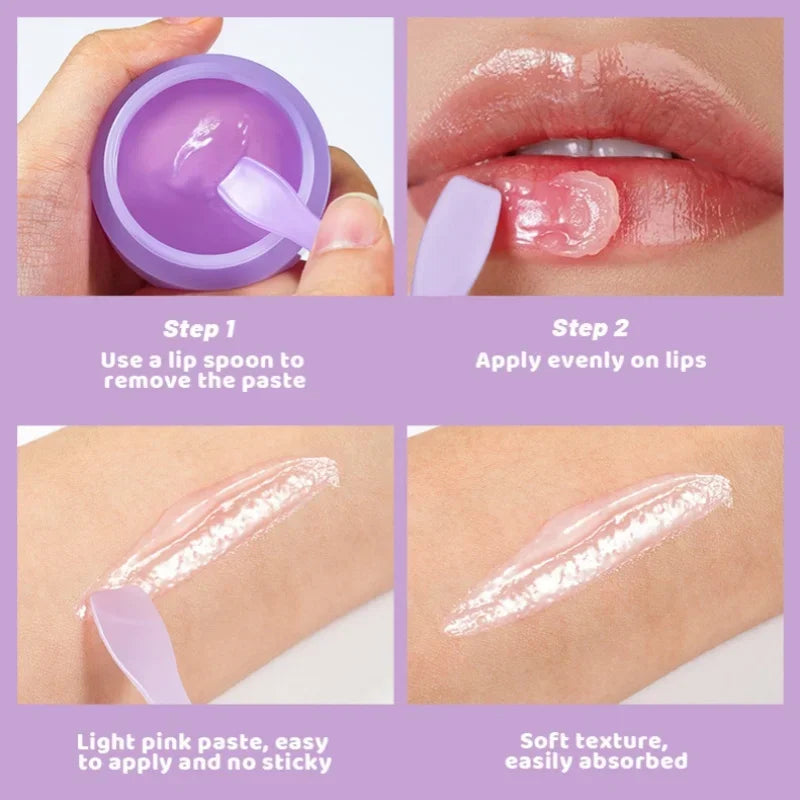 Lip Sleeping Mask 10g Hydration Moisturize Reduce Wrinkles Remove Dead Skin Repair Dry Lips Overnight Treatment