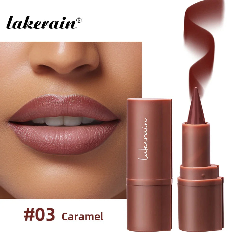 Matte Liner Lipstick Pen Gradient Lip Liner Red Brown Lipsticks Pencil Lasting Waterproof Lip Stick Sexy Women Lip Cosmetics
