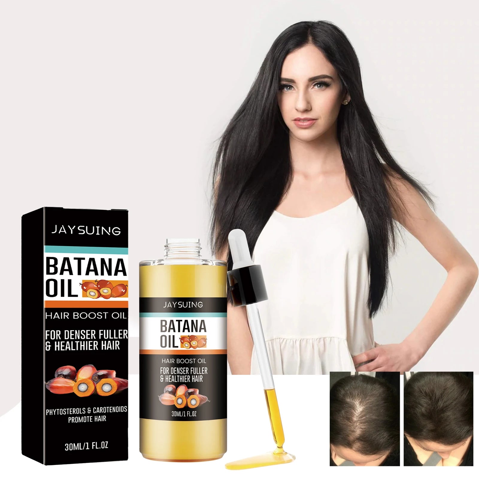 Fast Hair Growth Set Batana Oil Traction Alopecia Hair Mask Anti Break Loss Hair Growth Oil Baldness Treatment Hair Health Care