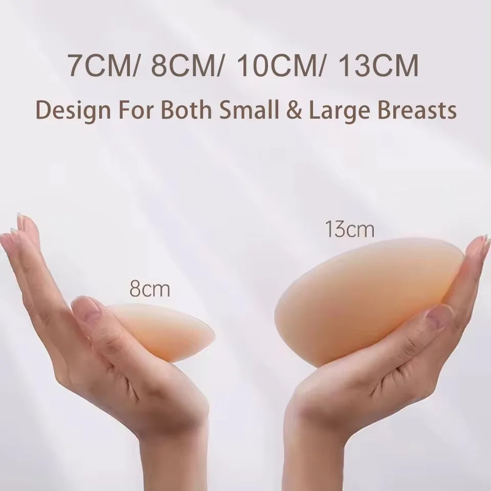Nipple Cover Stickers Adhesive Tape Reusable Silicone Nippls Pasties Sticky Breast Bra Pads For Dress Bikini Women