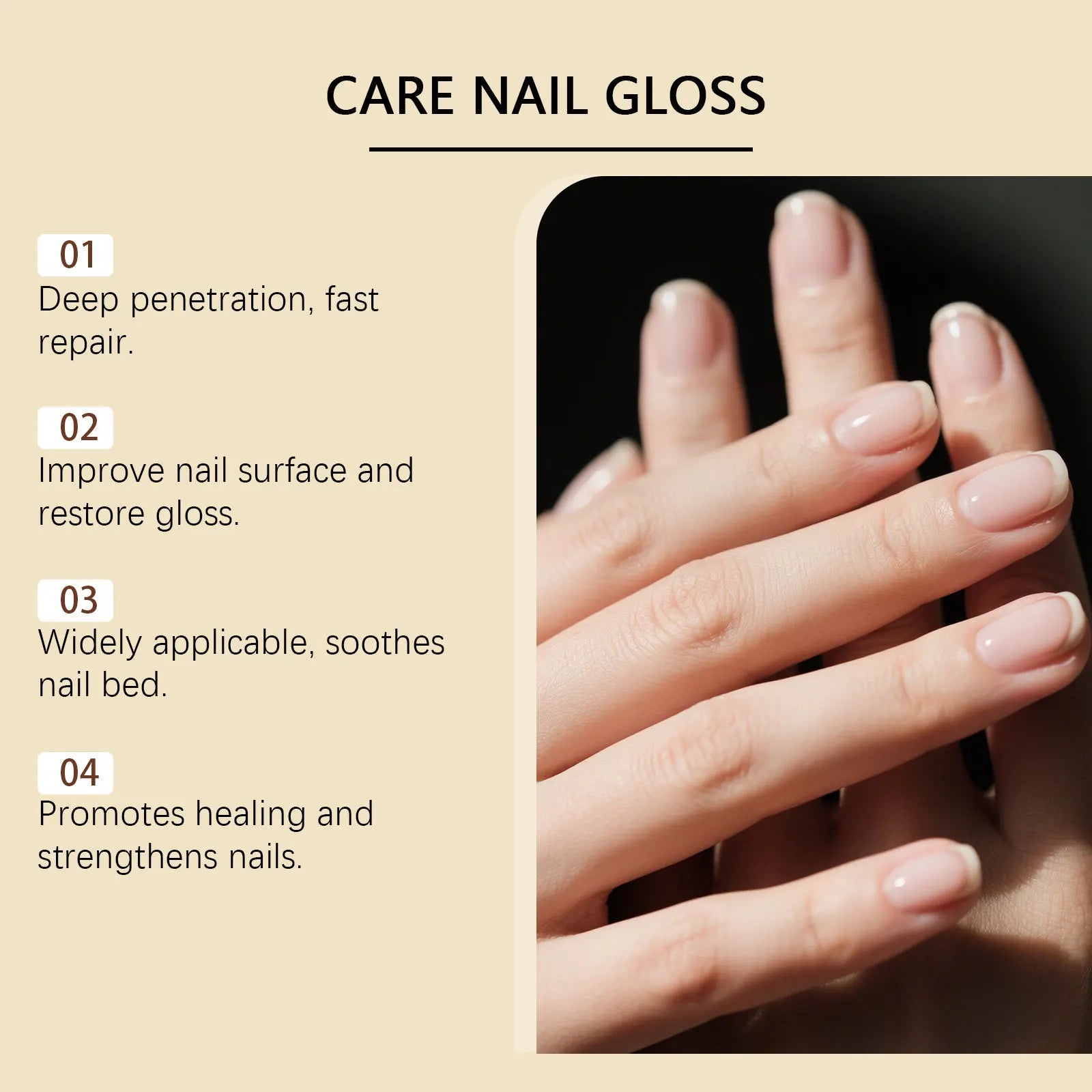 Nail Care Polish Long-Lasting Anti-Chipping Breakage Growth Strengthener Fix Renew Damage Fungals Finger Toenail Treatment Serum