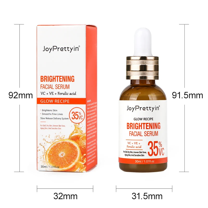 Vitamin C Whitening Facial Serum Hyaluronic Moisturizing Repair Anti-aging Repair Dull Face Essence Firming Skin Care Products