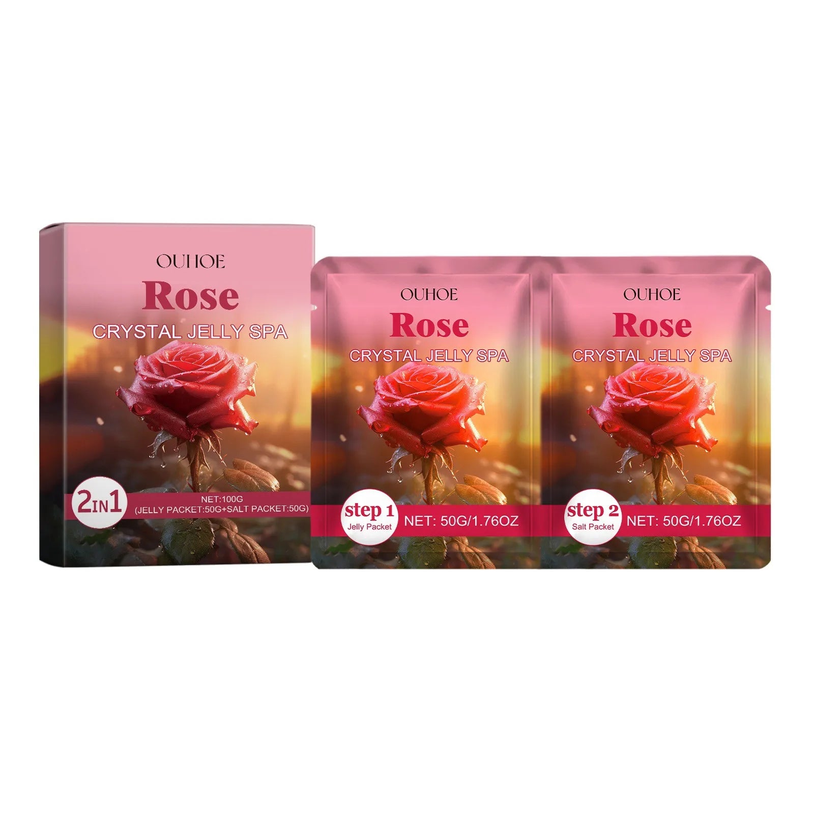 Crystal Jelly Spa Foot Soak Remove Dead Skin Soften Calluses Body Exfoliation Eliminate Fatigue Soothing Mud Scruber Skin Care