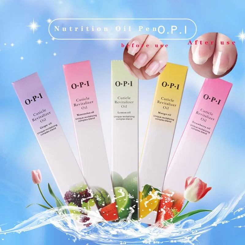 5ml Nail Nutrition Oil Pen Nail Treatment Pen 9 Smell Cuticle Revitalizer Oil Prevent Agnail Nail Gel Polish Nourish Skin pen