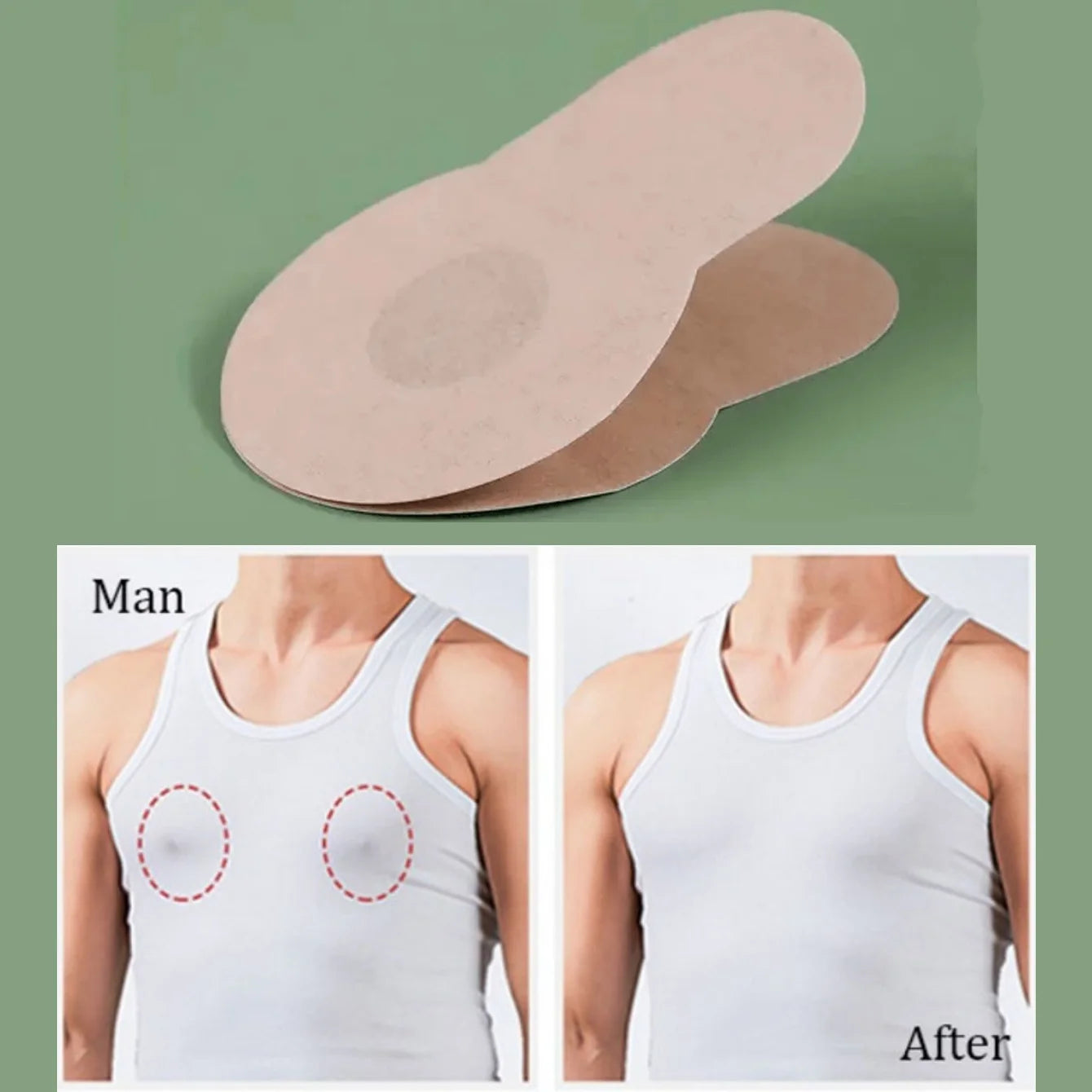 10-40pcs Invisible Nipple Stickers Non-Woven Fabric Lift Breast Pads Chest Bra Boob Patches Disposable Nipple Covers for Women