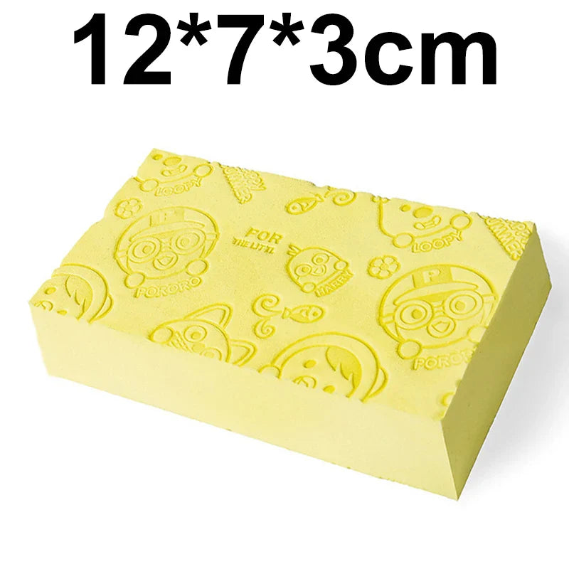 1 pcs Magic Sponge Children Bath Sponge Body Dead Skin Remover Exfoliating Massager Cleaning Shower Brush Peeling Sponge