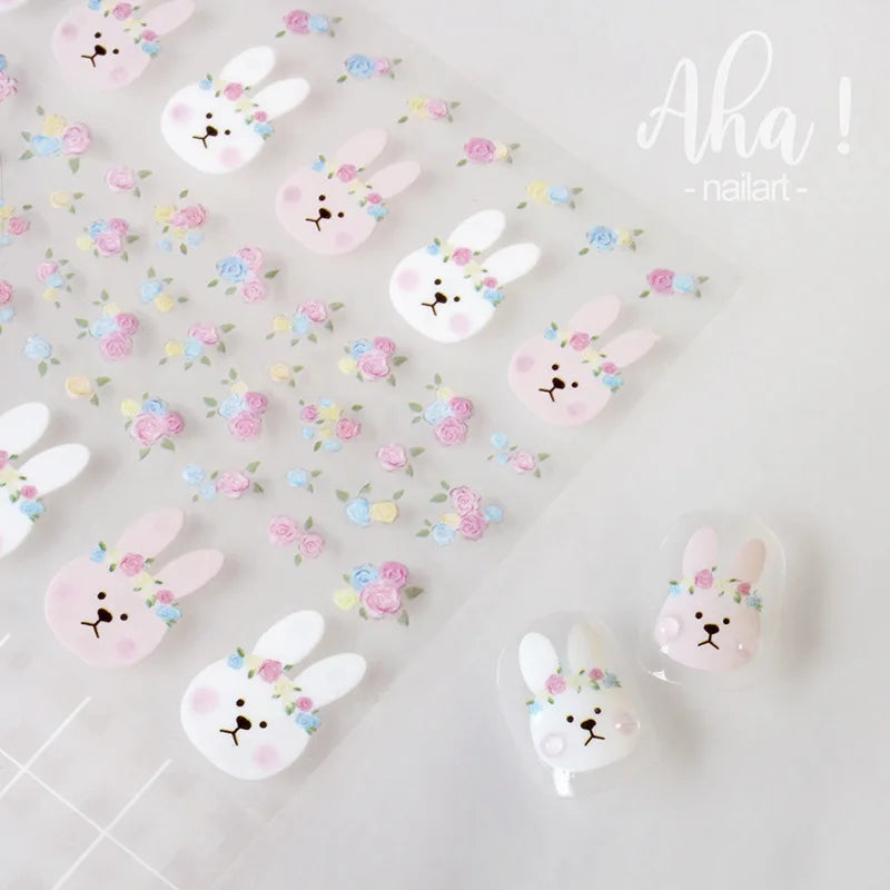 1Pcs Star/Moon/Cross Nail Art Stickers Gold/Silver Holographic Star Nail Decals Self-Adhesive 3D Manicure Decor