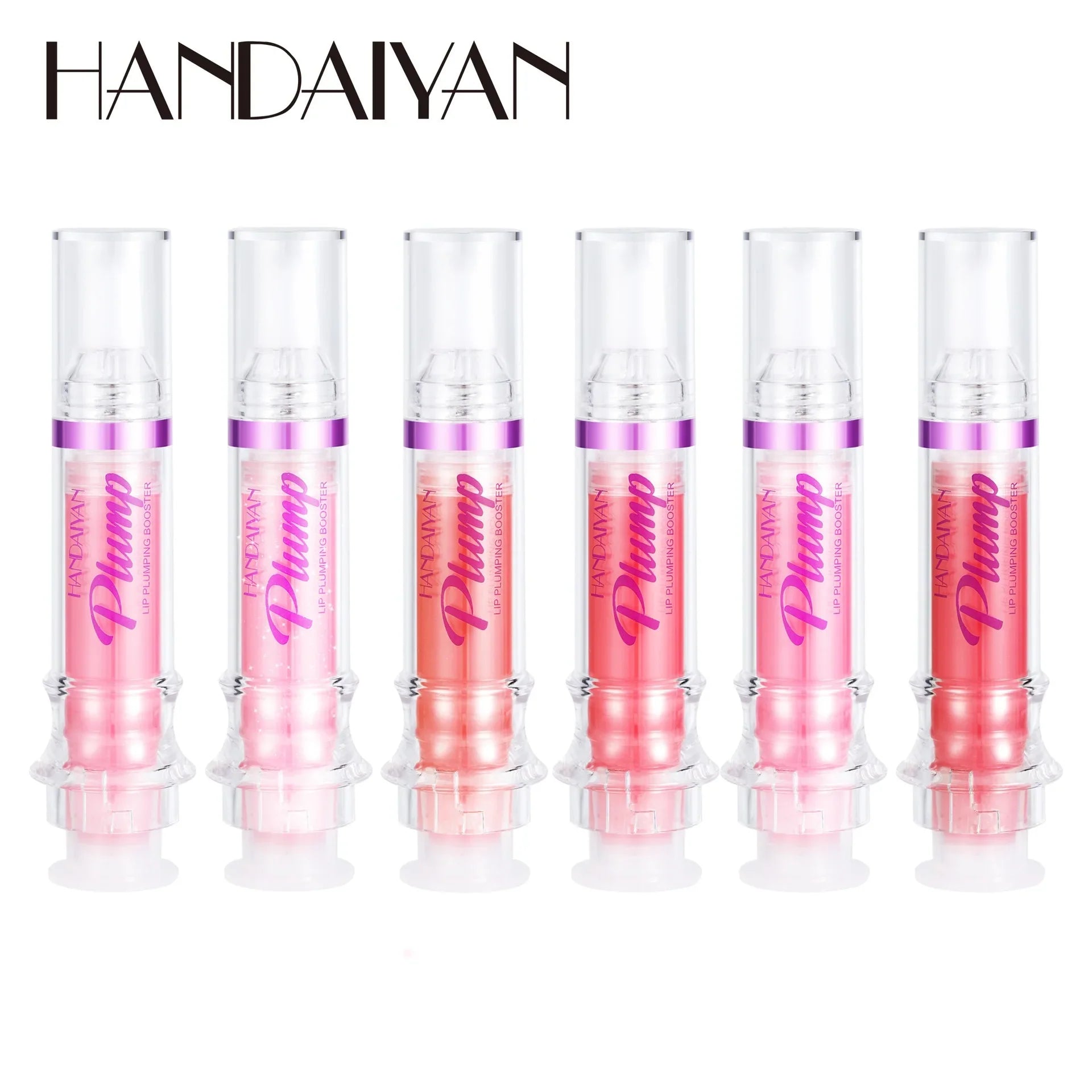 Sexy Plumper Glitter Red Nude Lipstick Liquid Waterproof Moisturize Oil Lipgloss Makeup Lip Plumping Booster Gloss Lipstick