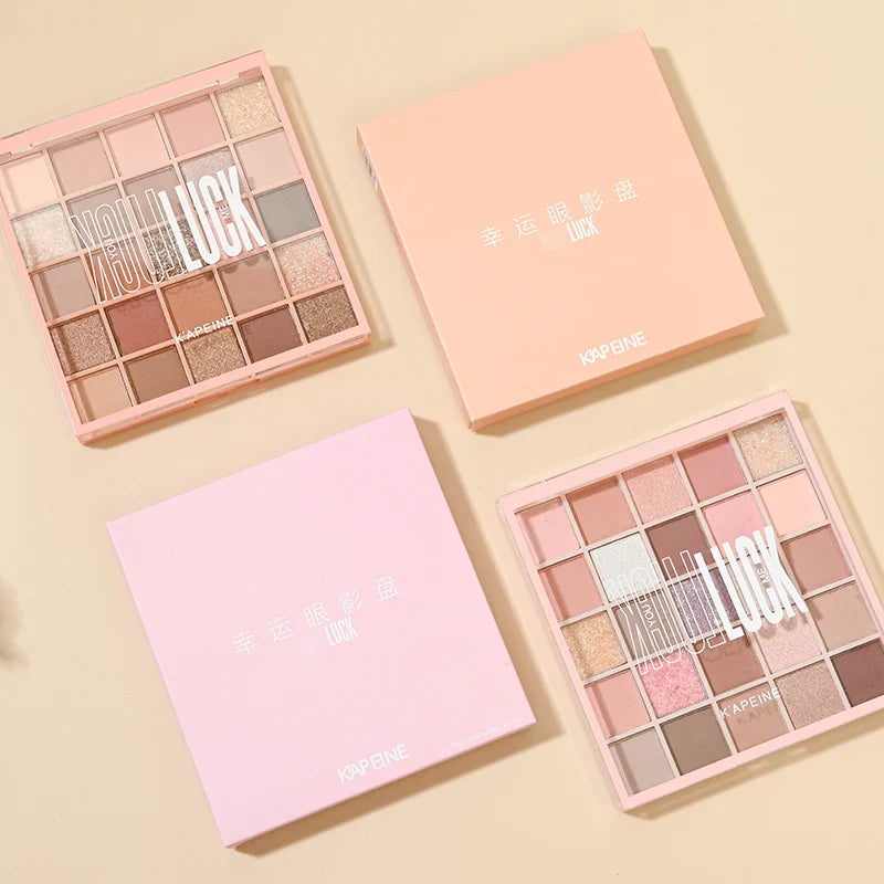 Cool Low Saturation Pure Wind 25 Color Eyeshadow Plate 2024 New Pearl Matte Color Ins Affordable Makeup