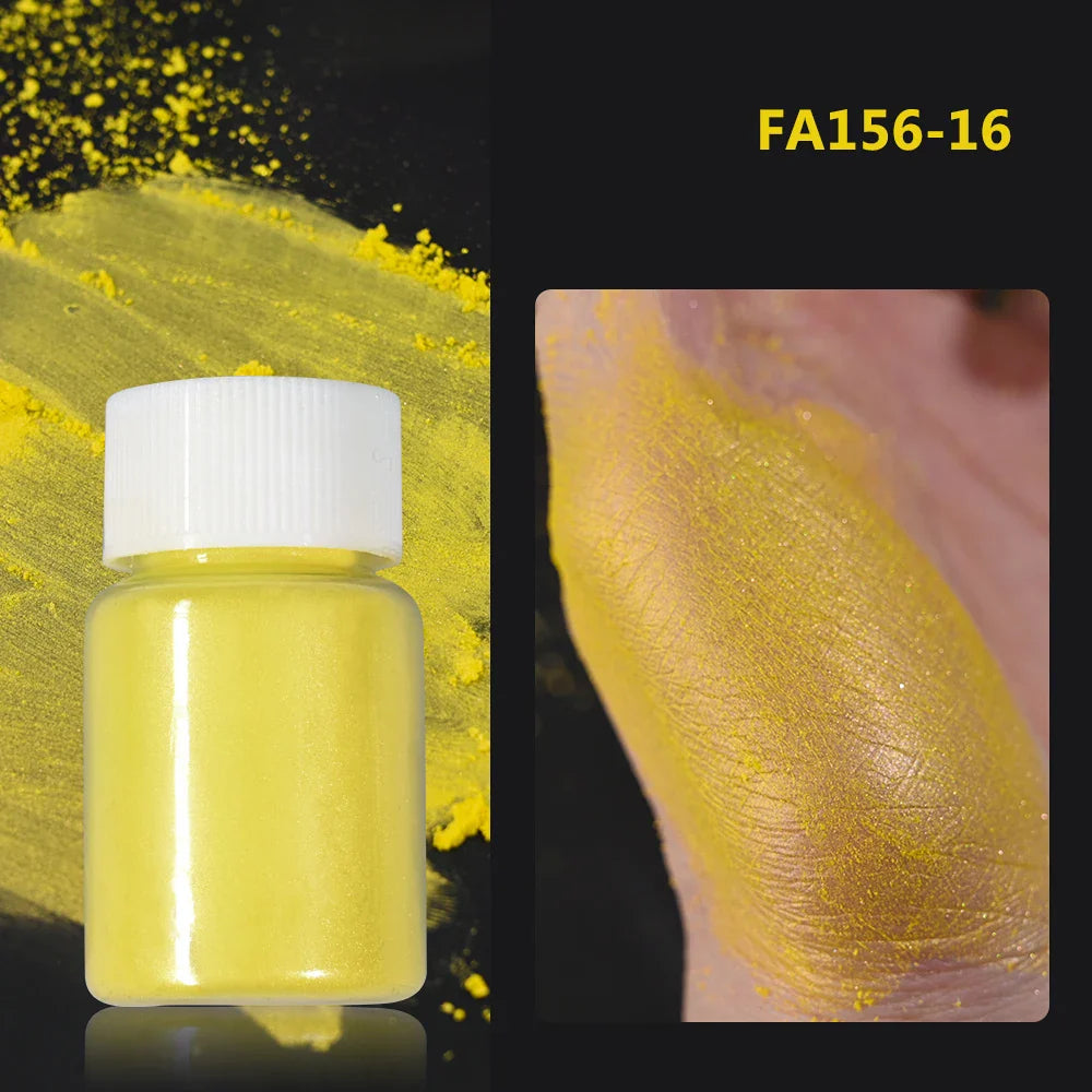 1Box Cherry Pink Chrome Pearl Nail Powder Gradient Mirror Effect Nail Art Glitter Auroras Rubbing Dust Nail Art Decoration 10g