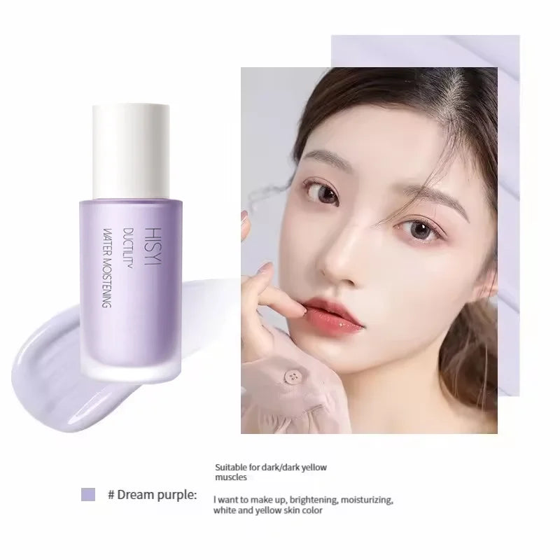 Three-color primer, primer primer, moisturizing, concealer, facial primer, brightening, correcting skin tone