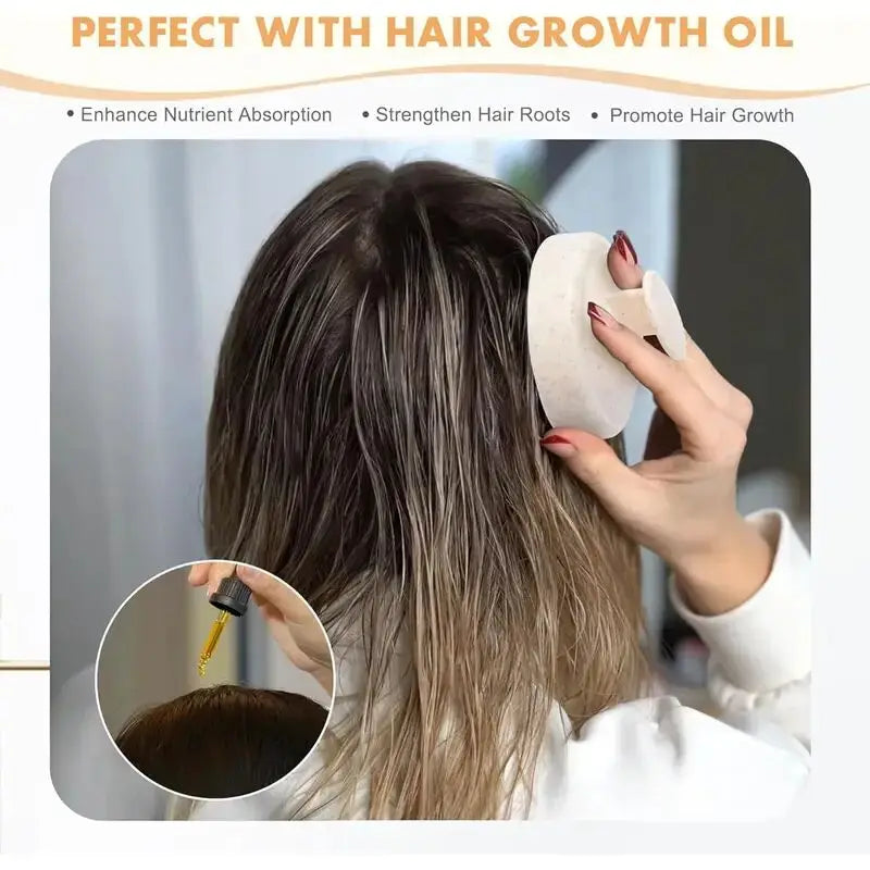 1pc Silicone Shampoo Brush Body Massage Brush Bath Shower Brush Salon Hairdressing Tool Scalp Massage Comb Hair Washing Comb