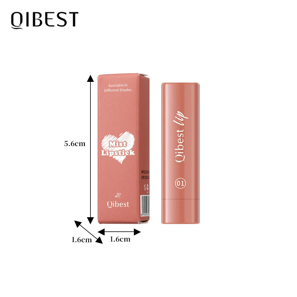 QIBEST Tapered Gradient Lipliner Long Lasting Matte Nude Brown Red Lipstick Waterproof Contouring Tint Lipliner Makeup Lip Stain