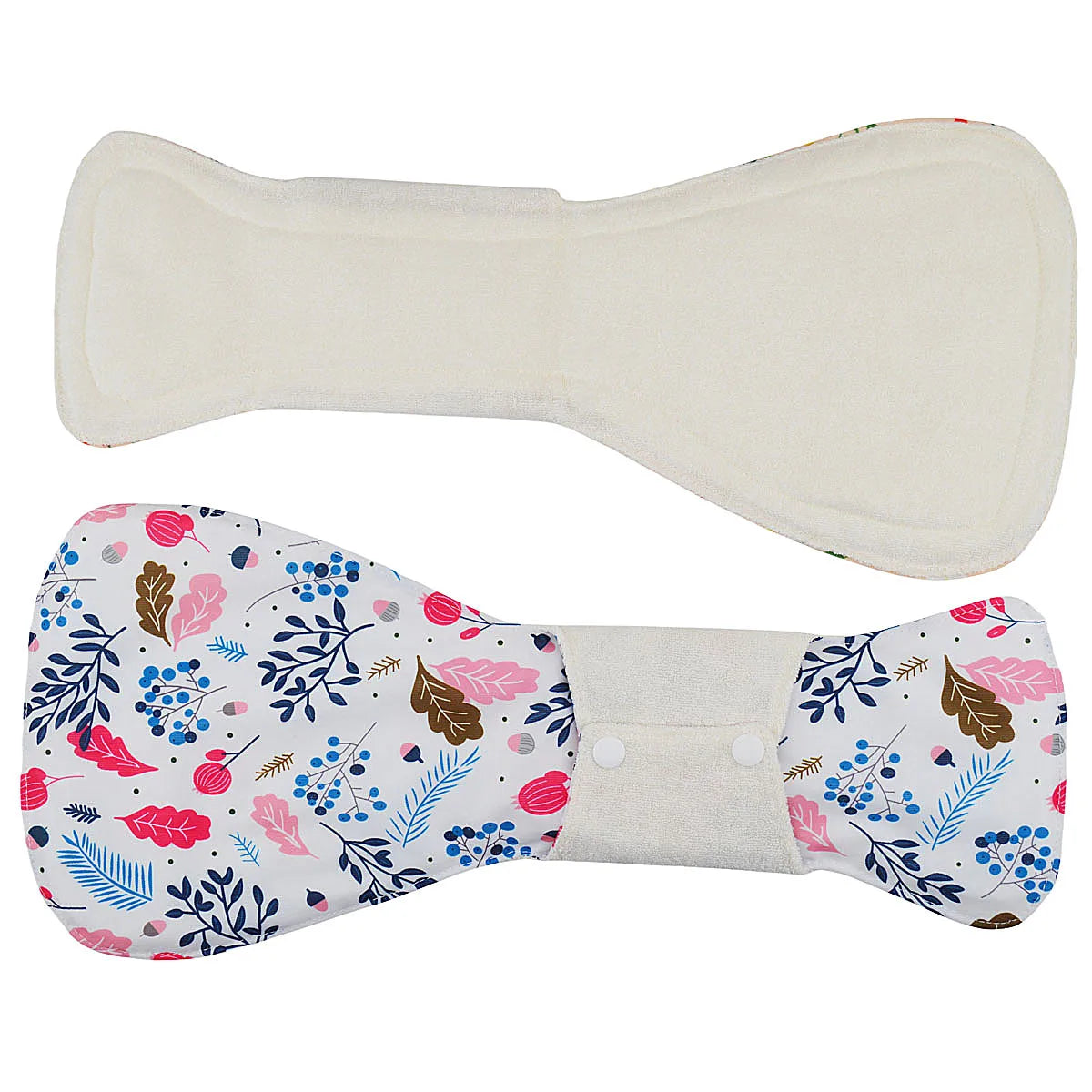 [Sigzagor] XXL Cloth Menstrual Pad Sanitary Bamboo Reusable Overnight Post Partum Reusable Washable 16in