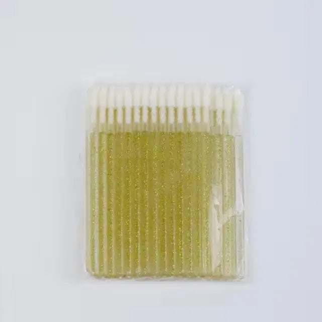Wholesale 50Pcs Disposable Lip Brush Individual Lash Removing Cleaning Mascara Applicator Makeup Brushes For Eyelash Extension
