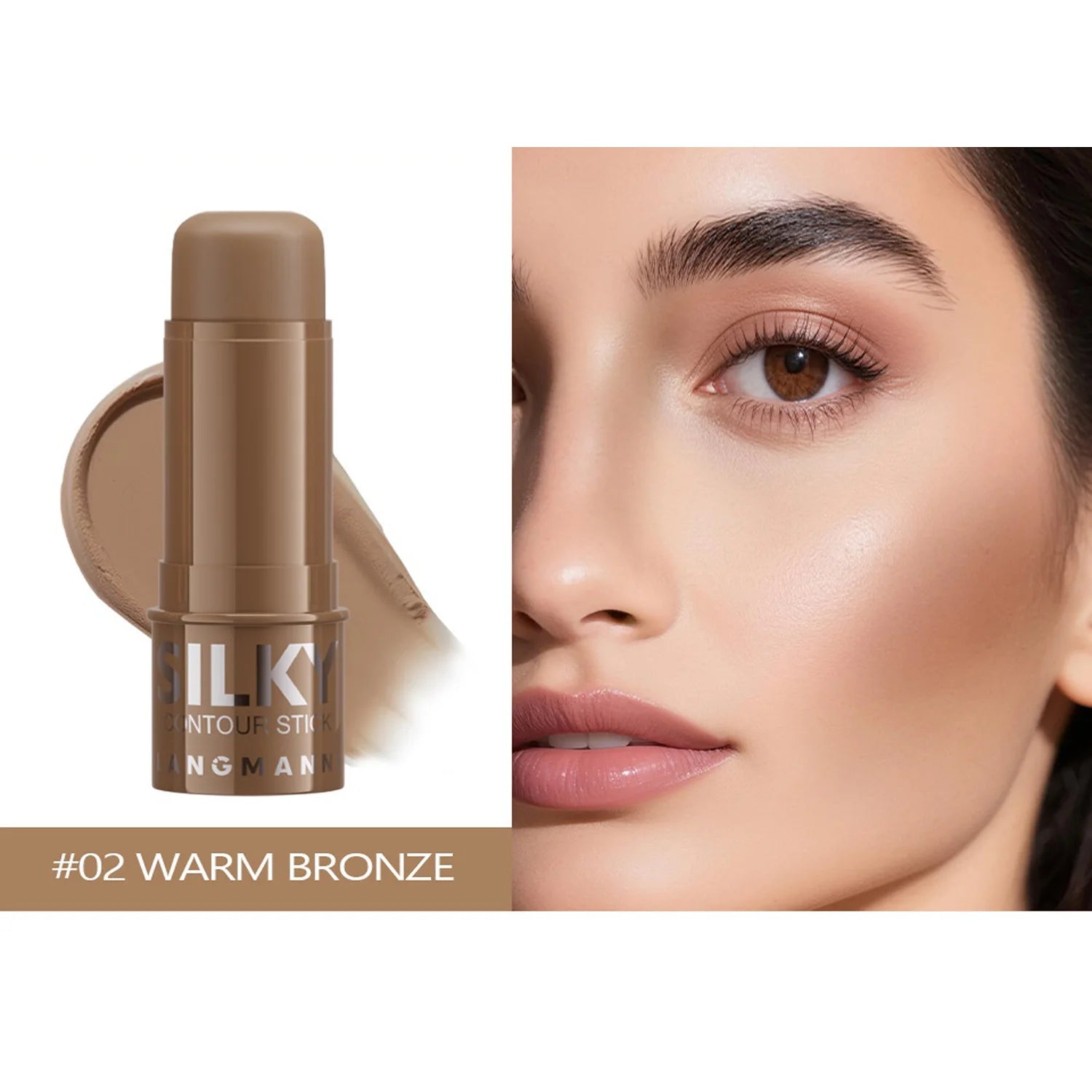 1Pc Multi-purpose Contour Stick Natural Matte Highlighters Nose Shadow Cream Lasting Contouring Bronzer Face Makeup Cosmetics
